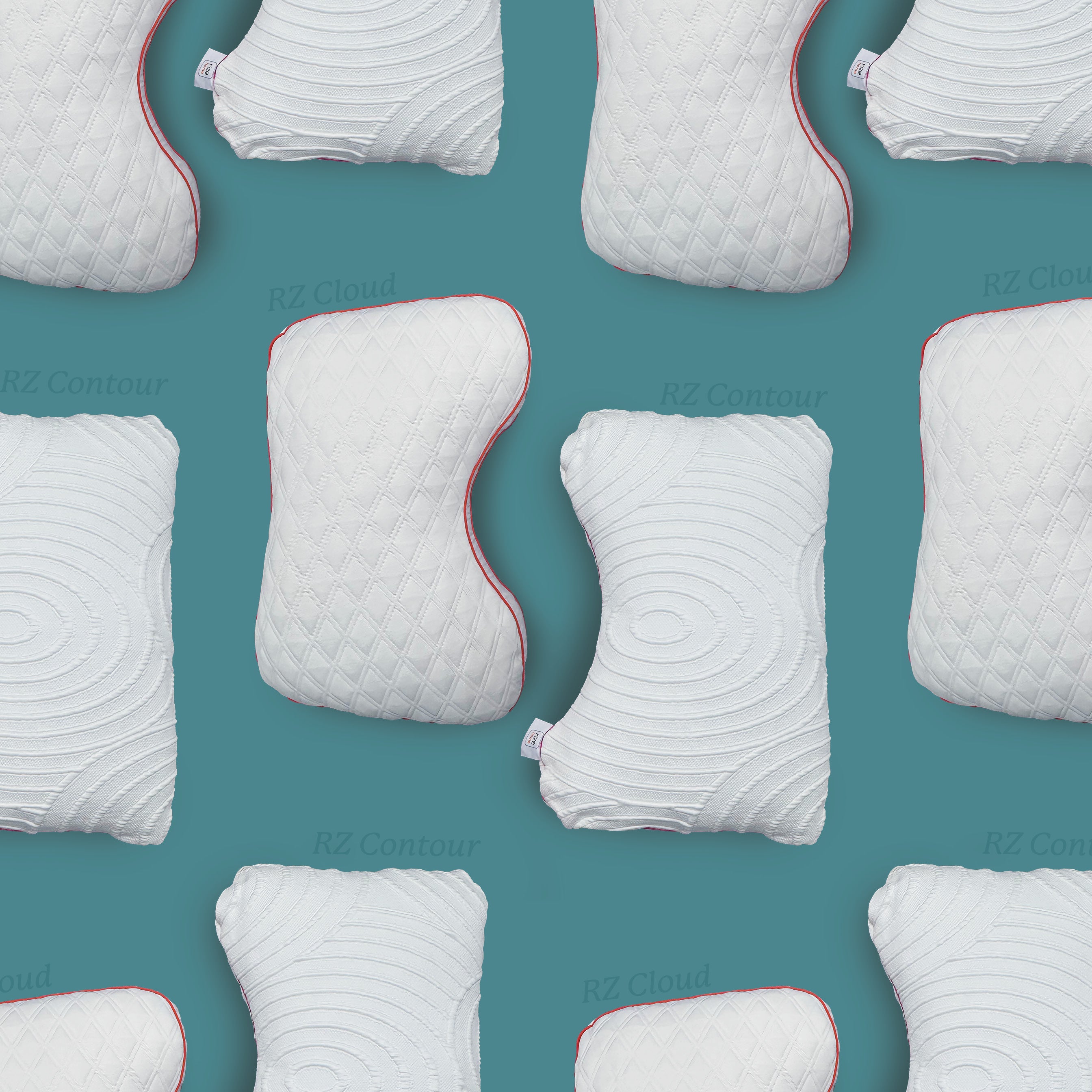 Rz Cloud Medium Profile Pillow by Rize Home