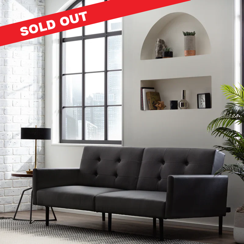 Black Futon by Edenbrook