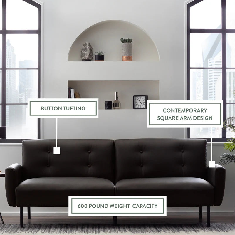 Black Futon by Edenbrook