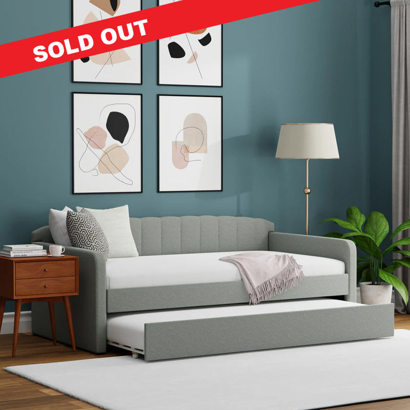 Daybed with Trundle in Choice of Colors