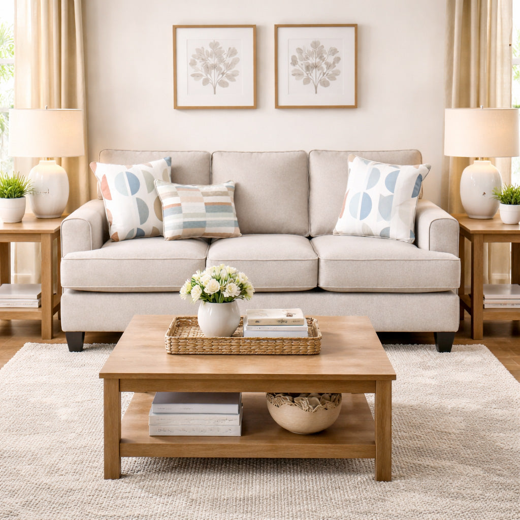 Jonah Linen Sofa