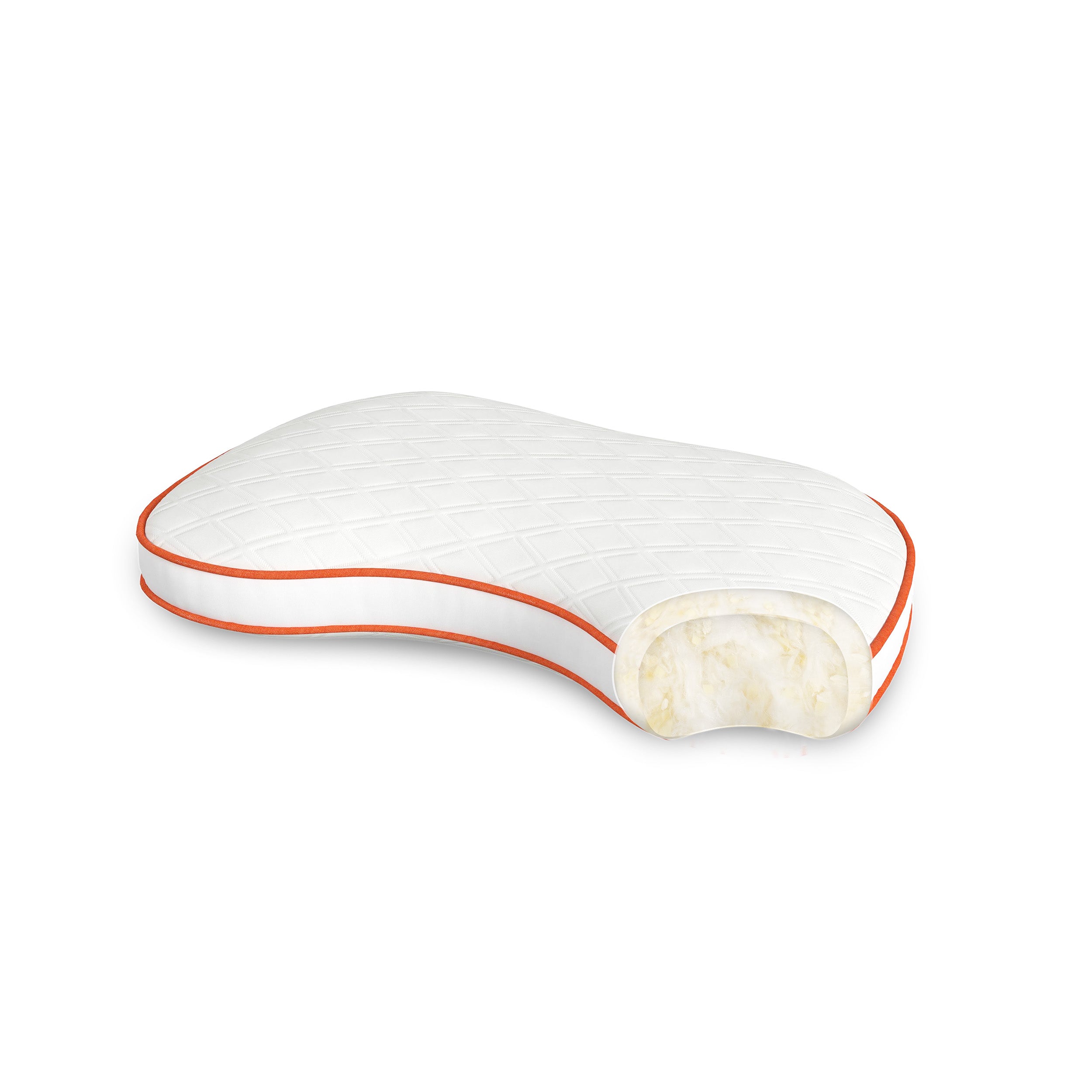 Rz Cloud Medium Profile Pillow by Rize Home