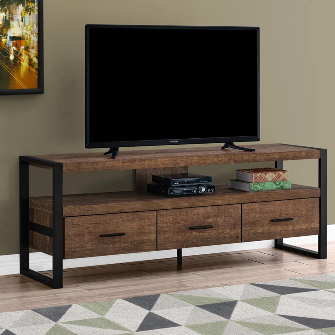 59" 3-Drawer TV Stand by Rize Home