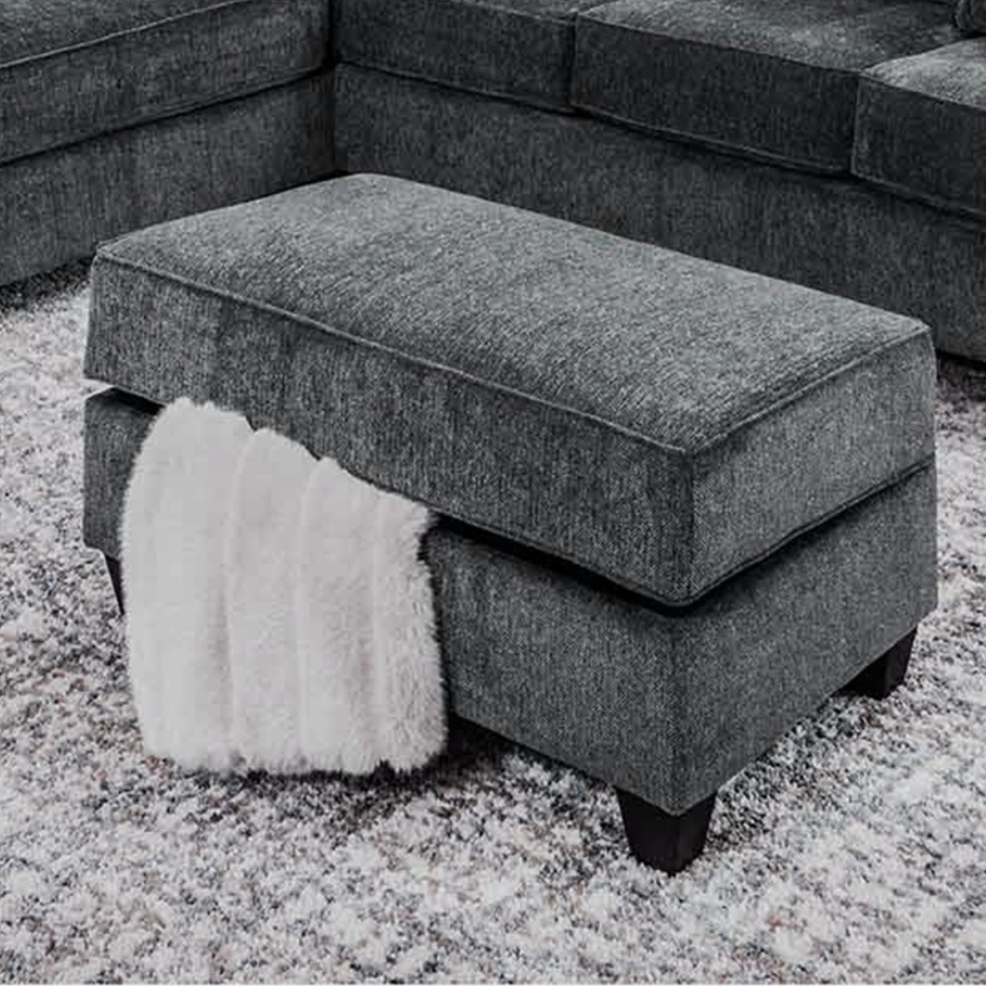 Tripoli Anchor Storage Ottoman