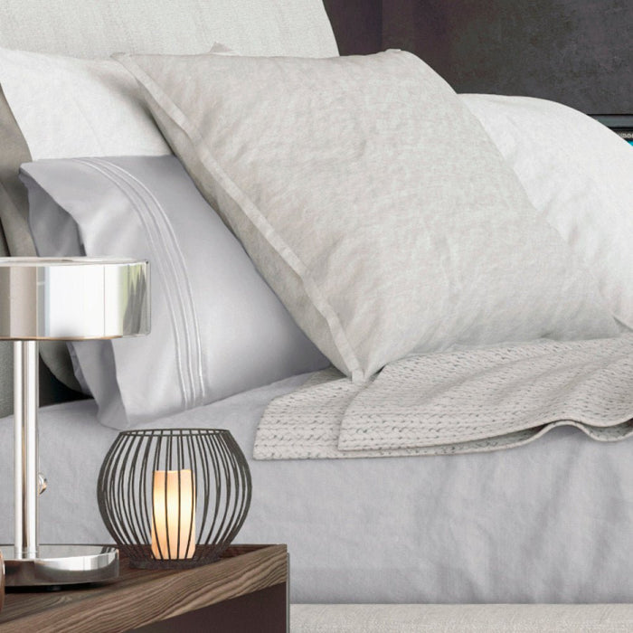 Purecare Supima® Ultra Premium Cotton Sheets - Queen Size in Dove Grey