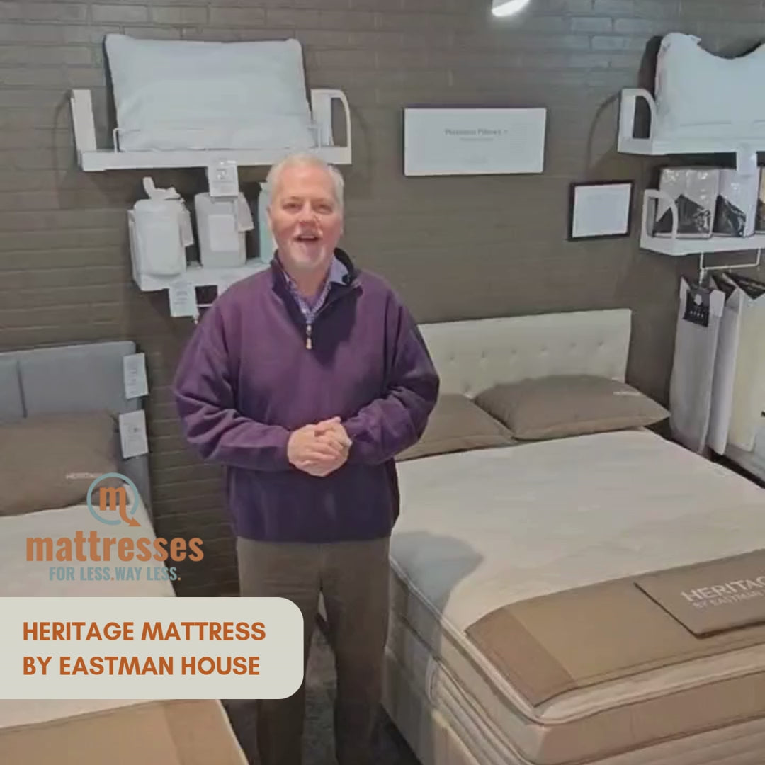 Heritage Luxe- Medium Firm Mattress by Eastman House